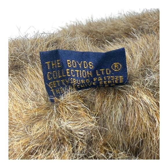 Boyds TEDDY BEAR 8” Matthew H 20th Anniversary Plush Toy Bow Tie Shorts 90s VTG - Picture 6 of 7